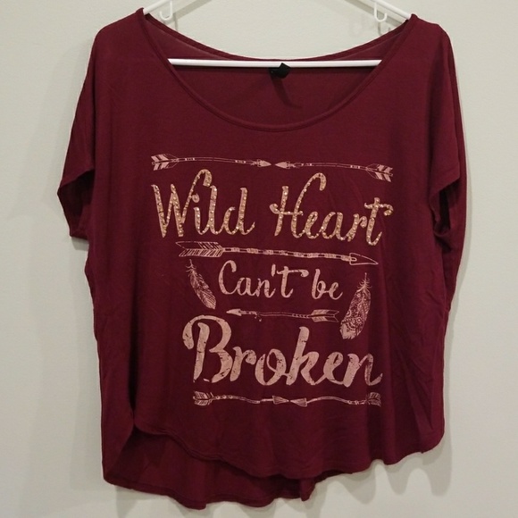 Tops - 🌹SALE🌹Wild Heart Can't Be Broken Top
